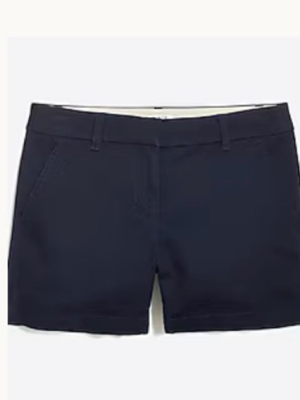 J. Crew Navy Cotton Chino 5” Shorts